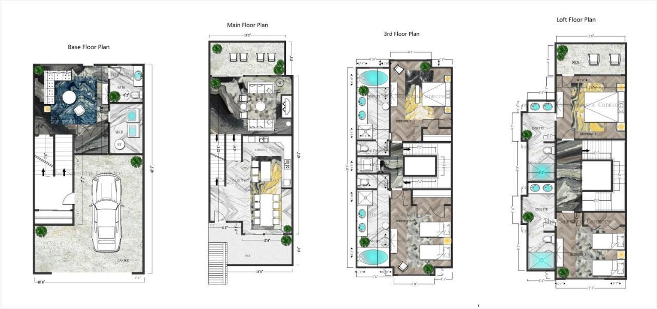 The Peak By Samsara Resort - Panorama Top View - 4Br & 5Bth Canmore Exterior foto